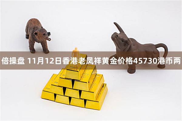 倍操盘 11月12日香港老凤祥黄金价格45730港币两